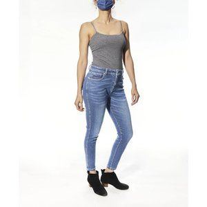 Indigo Saints Women's High Rise Jeans blue Size 27 MSRP $70